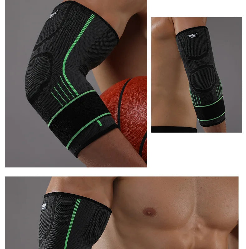 1Pcs Fitness Bandage Elbow Pads Brace Compression Support Sleeve for Tendonitis Tennis Elbow Reduce Joint Pain Support Protector