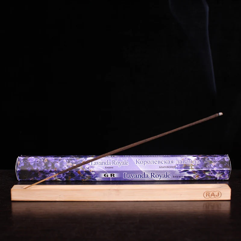 20 Sticks Indian Incense White Sage Meditation Lavender Yoga Sea Breeze Love Incense Purifying Air Deodorization Aromatherapy