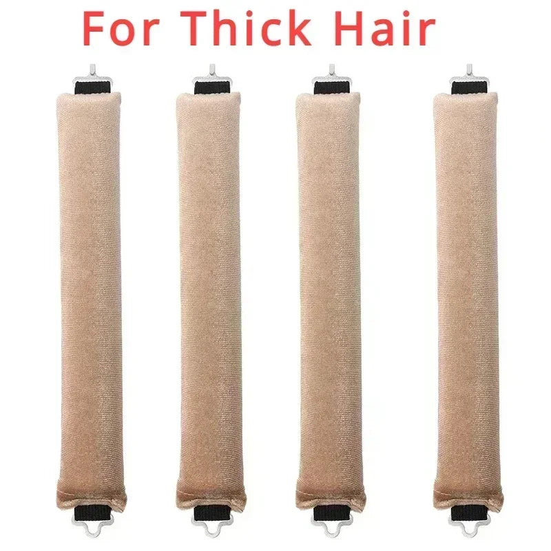 Hair Accessories Heatless Curls Beauty Women Curly Products Hair Curler Rubber Curling Sleep Hairdresser Tools Hair Foam Rollers