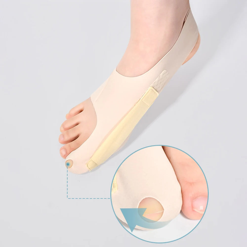 1PC Big Toe Bunion Corrector Adjustable Orthopedic Socks Toes Separator Pain Relief Hallux Valgus Feet Protector Foot Care Tools