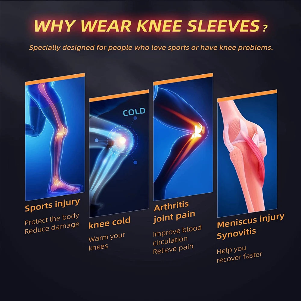 Copper Knee Brace for Arthritis Pain & Support-Copper Knee Sleeve for knee pain Compression sleeve for Sports,Knee Pain Relief