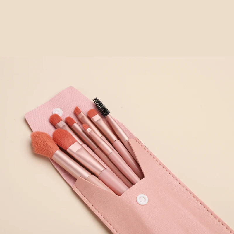 Mini Makeup Brush Set Super Soft Student Affordable Portable Brush Sets Eyeshadow Brushes Loose Powder Beauty Brushes Complete S