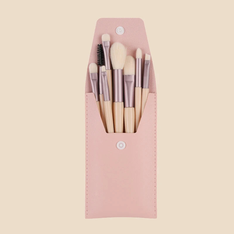 Mini Makeup Brush Set Super Soft Student Affordable Portable Brush Sets Eyeshadow Brushes Loose Powder Beauty Brushes Complete S