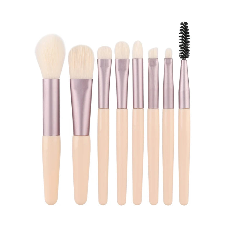 Mini Makeup Brush Set Super Soft Student Affordable Portable Brush Sets Eyeshadow Brushes Loose Powder Beauty Brushes Complete S