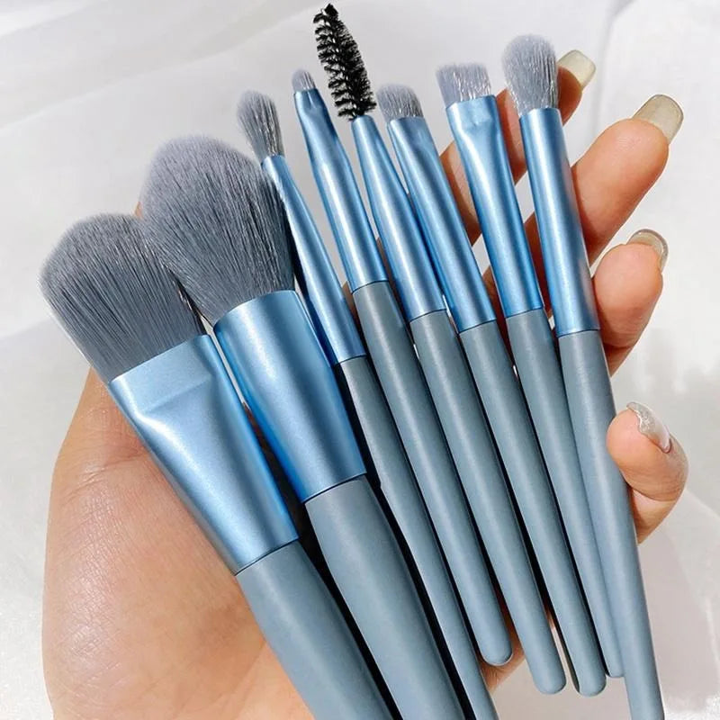 Hot selling portable 8-piece professional makeup brush set beauty tools makeup foundation blush concealer beauty tools brush eye