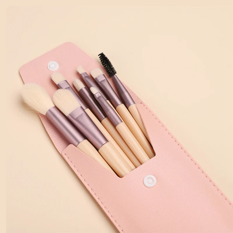 Mini Makeup Brush Set Super Soft Student Affordable Portable Brush Sets Eyeshadow Brushes Loose Powder Beauty Brushes Complete S