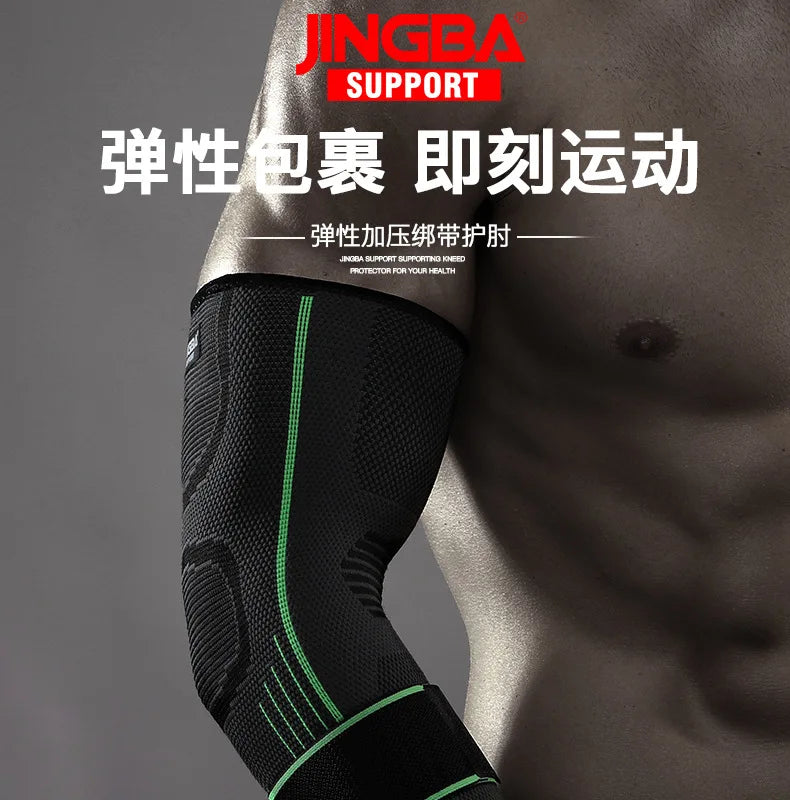 1Pcs Fitness Bandage Elbow Pads Brace Compression Support Sleeve for Tendonitis Tennis Elbow Reduce Joint Pain Support Protector