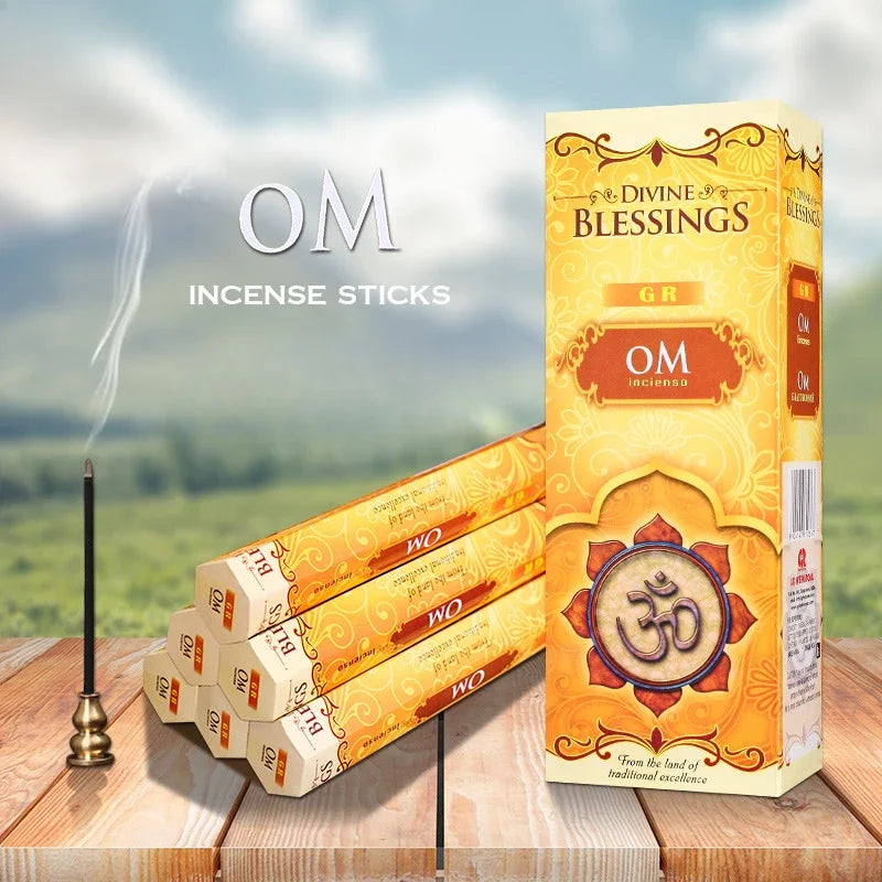 India Sandalwood Incense Sticks Meditation Lavender Sage Palo Santo Rose Jazmin Line Incense Aromatherapy Lasting Fragrance