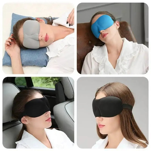 Sleep Happy Daily Necessities Korean Version 3D3D Light Mask Sleep Stereoscopic Men and Women, Spot Goggles