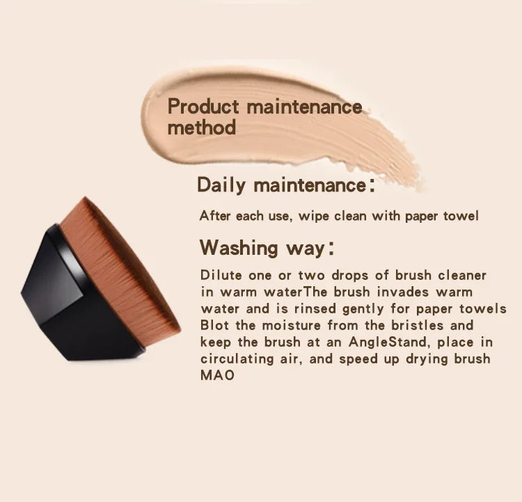 CNKESS New Magic Makeup Brush Liquid Foundation BB Cream No Trace Soft High Density Fiber Hair Easy to Carry Girls Beauty Tools