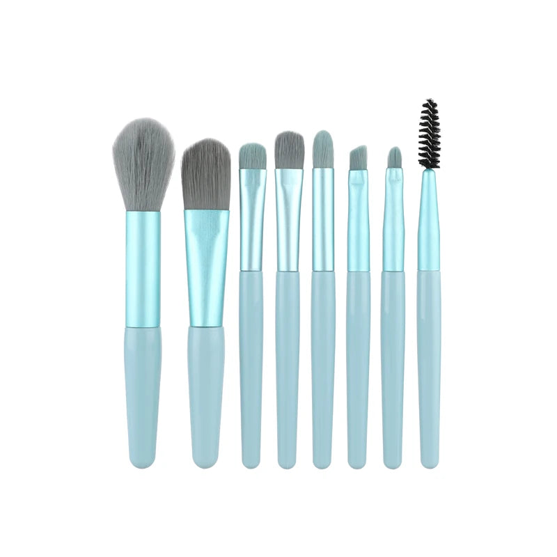 Mini Makeup Brush Set Super Soft Student Affordable Portable Brush Sets Eyeshadow Brushes Loose Powder Beauty Brushes Complete S