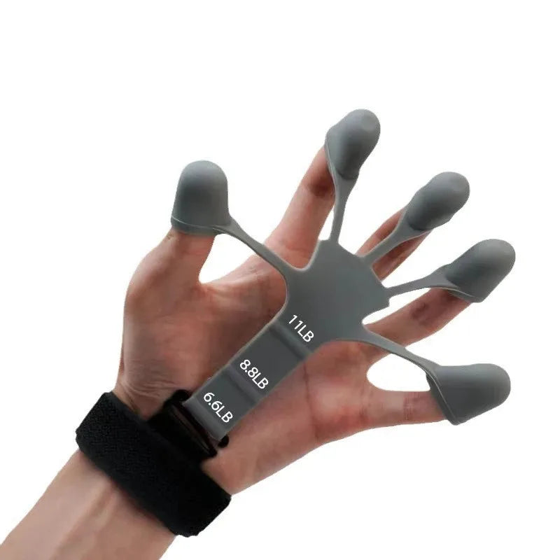 Finger Gripper Finger Exerciser Guitar Finger Exerciser 6 Resistant Levels Recovery Physical Tools Hand Strengthener For Patient