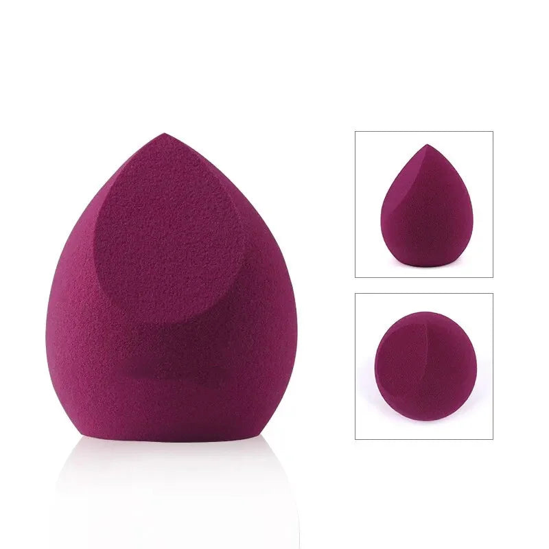 1/20pcs Makeup Puff Professional Beauty Foundation Make-up Sponge Face Wash Powder Puff Gourd Water Drop Dry Wet Dual-use Tool