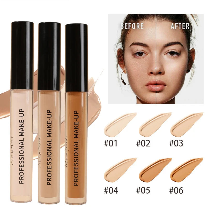 Liquid Concealer Matte High Coverage Waterproof Oil Control Moisturizing Long Lasting Concealer Professional Face Makeup