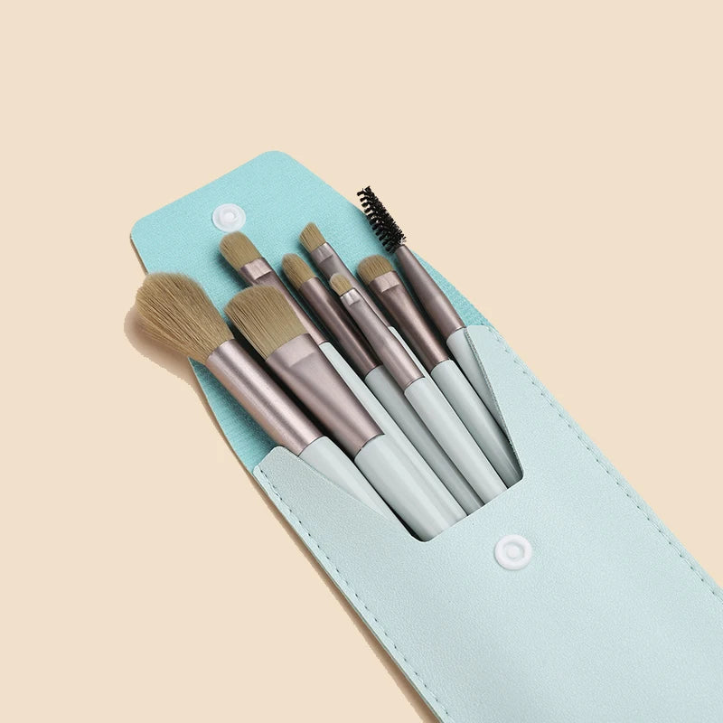 Mini Makeup Brush Set Super Soft Student Affordable Portable Brush Sets Eyeshadow Brushes Loose Powder Beauty Brushes Complete S