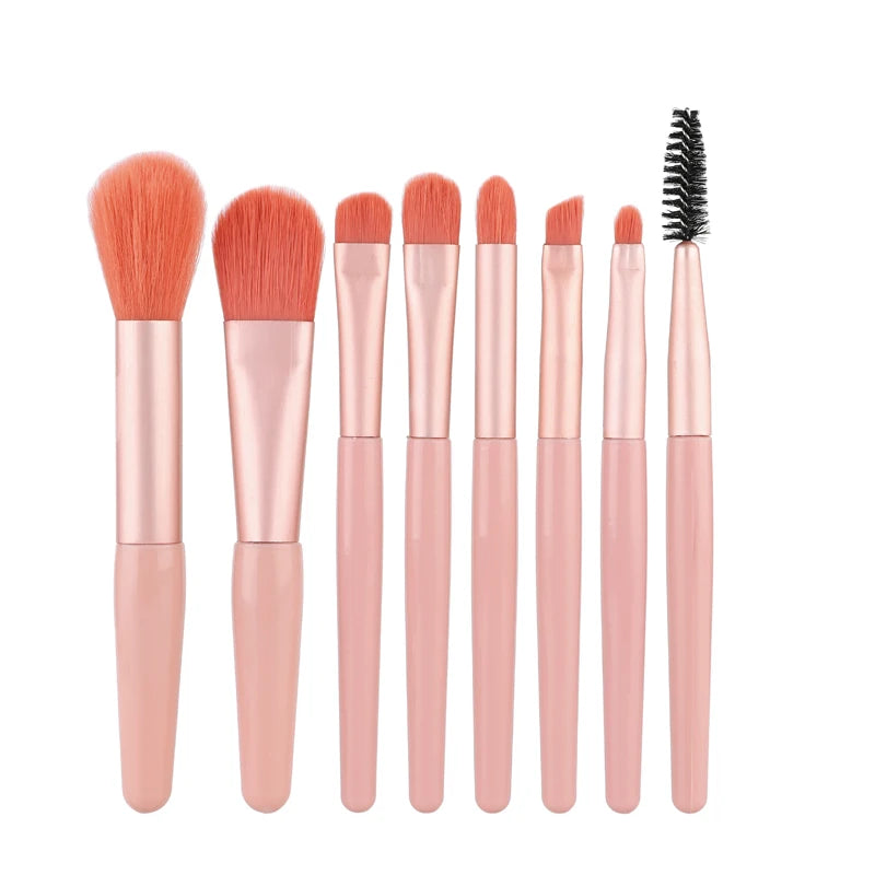 Mini Makeup Brush Set Super Soft Student Affordable Portable Brush Sets Eyeshadow Brushes Loose Powder Beauty Brushes Complete S