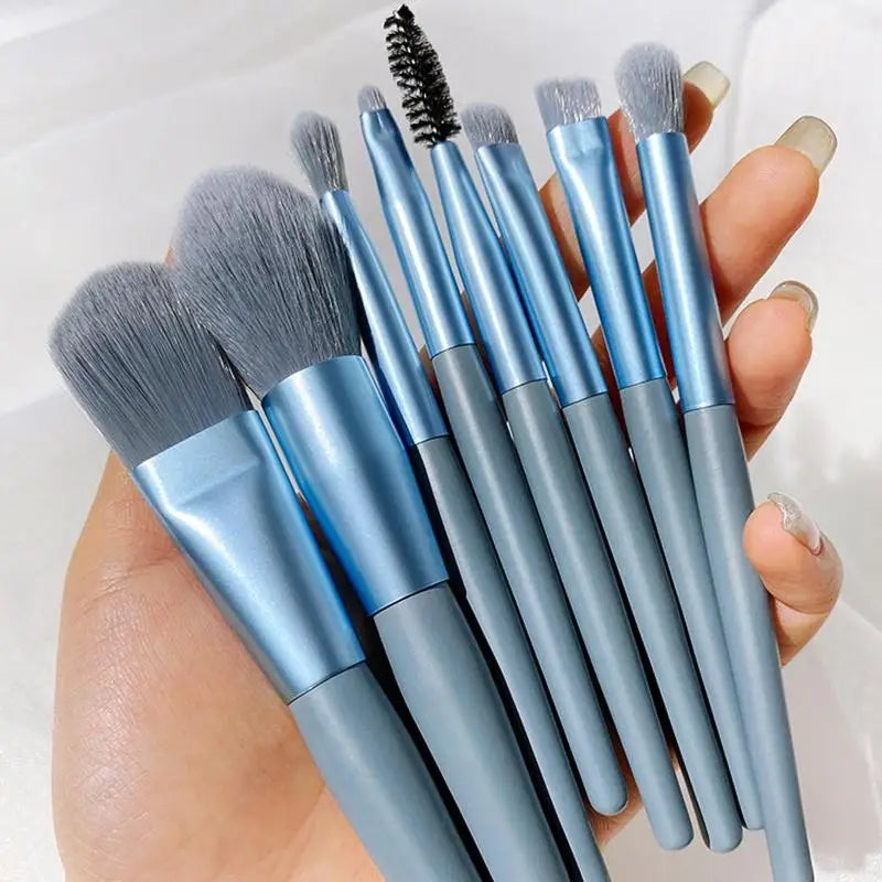 Hot selling portable 8-piece professional makeup brush set beauty tools makeup foundation blush concealer beauty tools brush eye