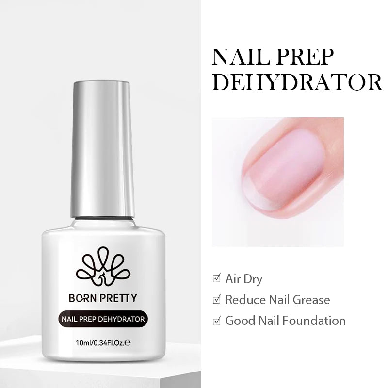 BORN PRETTY 15ml Clear Non-Stick Extension Gel Nail Polish for 3D Nail Art Shaping – Solid Milky Jelly Hard Gel for Artificial Nails