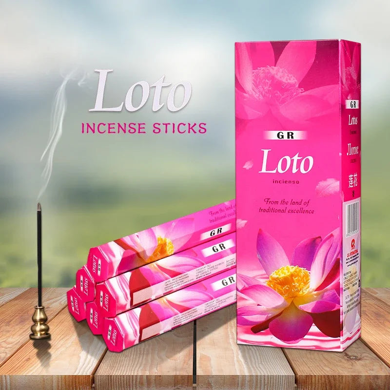 India Sandalwood Incense Sticks Meditation Lavender Sage Palo Santo Rose Jazmin Line Incense Aromatherapy Lasting Fragrance