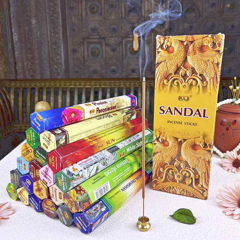 YXY Indian 20 Sticks Incense Lavender Meditation Palo Santo Jasmine Aromatherapy Household Bedroom Toilet Bathroom Tibetan Sage