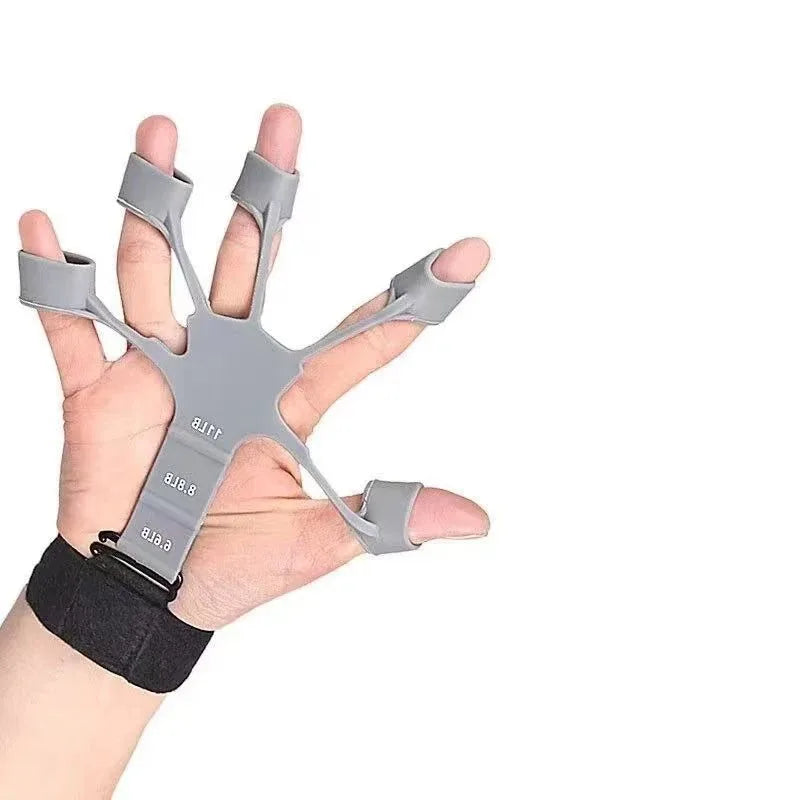 Finger Gripper Finger Exerciser Guitar Finger Exerciser 6 Resistant Levels Recovery Physical Tools Hand Strengthener For Patient