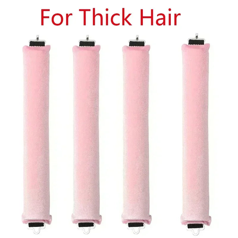 Hair Accessories Heatless Curls Beauty Women Curly Products Hair Curler Rubber Curling Sleep Hairdresser Tools Hair Foam Rollers