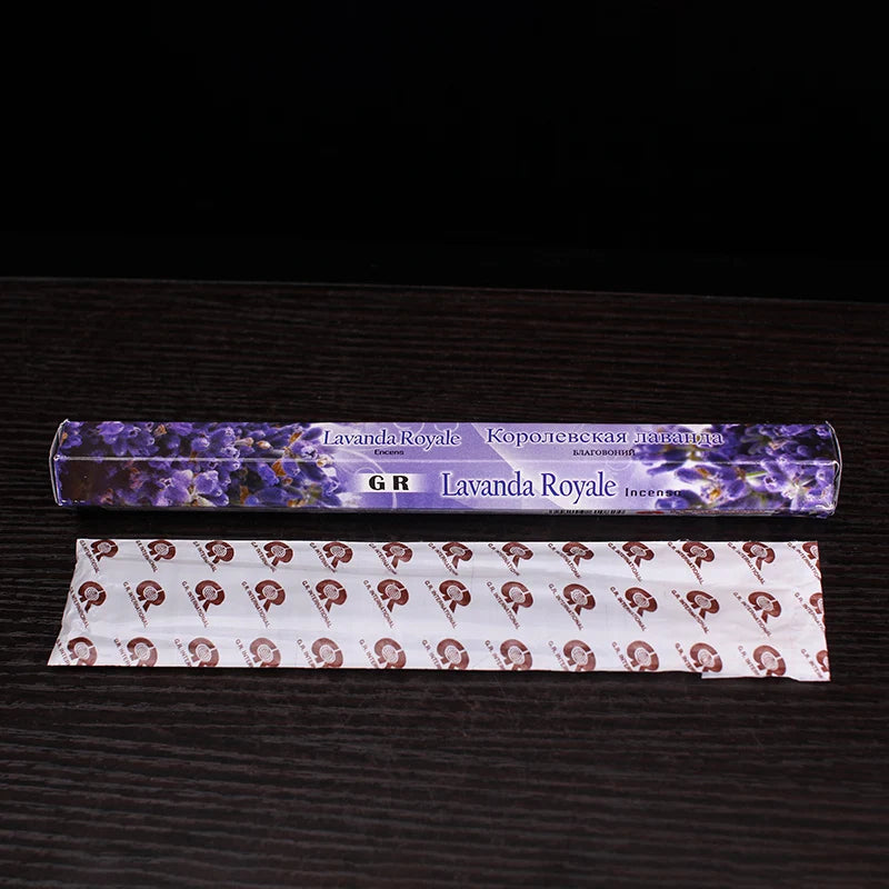 20 Sticks Indian Incense White Sage Meditation Lavender Yoga Sea Breeze Love Incense Purifying Air Deodorization Aromatherapy