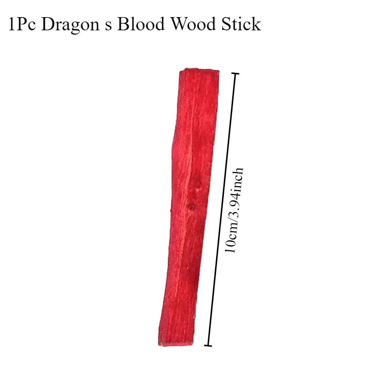 Dragon‘s Blood Palo Santo Wood Sticks Natural Incense Stick Smudge Aromatherapy For Crystal Cleansing Home Air Purification