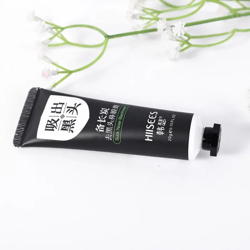 Blackhead Remover Mask Facial Shrink Pores Acne Black Head Removal Cream Nose Cleansing Black Peel Off Masks Gel Skin Care 20g