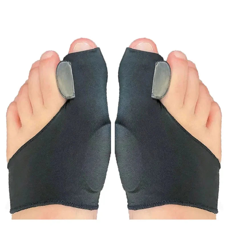 1Pair Toe Separator Hallux Valgus Bunion Corrector Hammer Toe Straightener Foot Pain Relief Orthopedic Pedicure Tools Foot Care